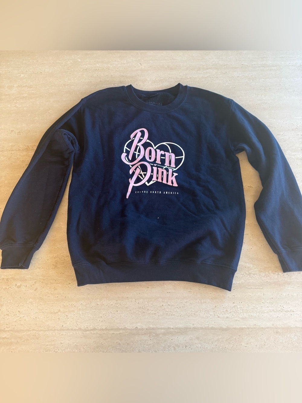 Blackpink born pink encore North America crewneck sweatshirt size small